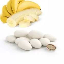Dragées Castille Banane - 40% "Déclassée léger" 1kg
