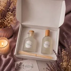 Coffret Cadeau Maîtresse avec Diffuseur de Parfum et Spray d'Ambiance 100 ml