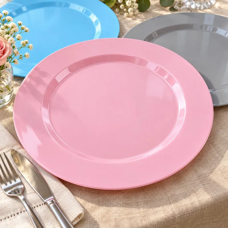 Assiette Premium reutilisable 26cm (lot 6)