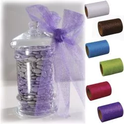 Rouleau De Tulle Rouge 30 Cm X 92 M - Pour Décoration Mariage, Voiture, DIY - 100% Polyester