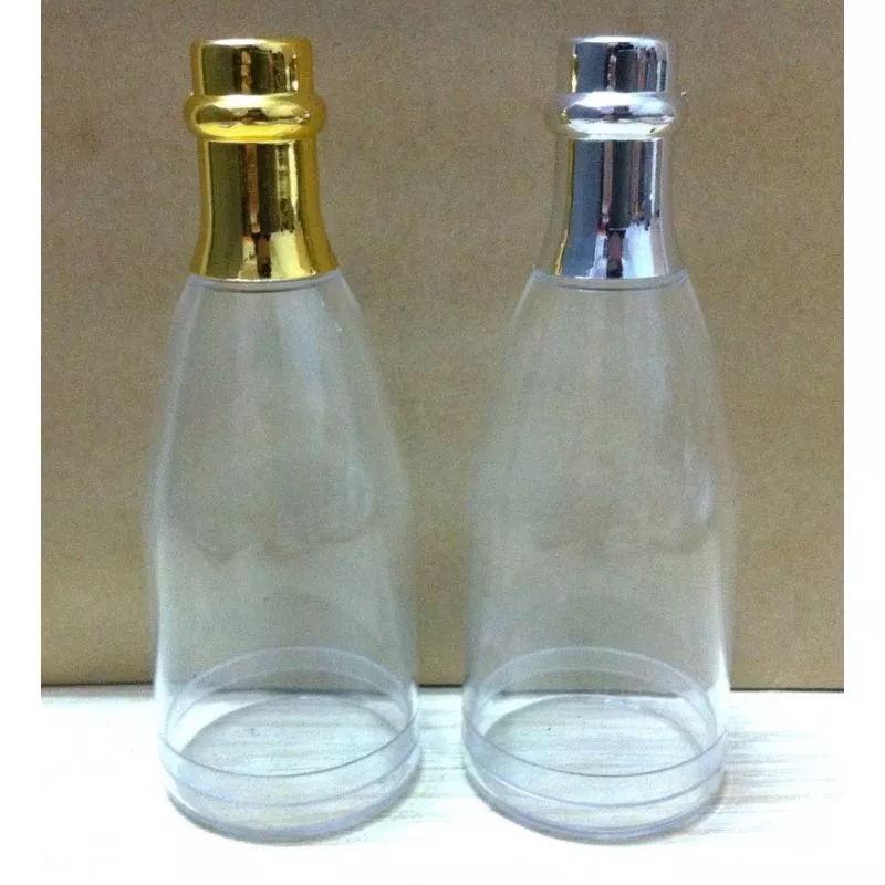 Mini-bouteille de champagne, articles de mariage à motif bulles