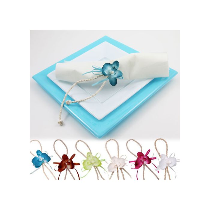 Attache-Serviette Chaîne Avec Clip - 2PCS Acier Inoxydable - Pour Repas Ou Restaurants - Longueur 50cm