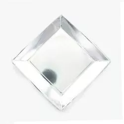 Assiette jetable à dessert (6pièces) - Argent