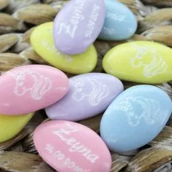 Dragées personnalisées bapteme - Licorne