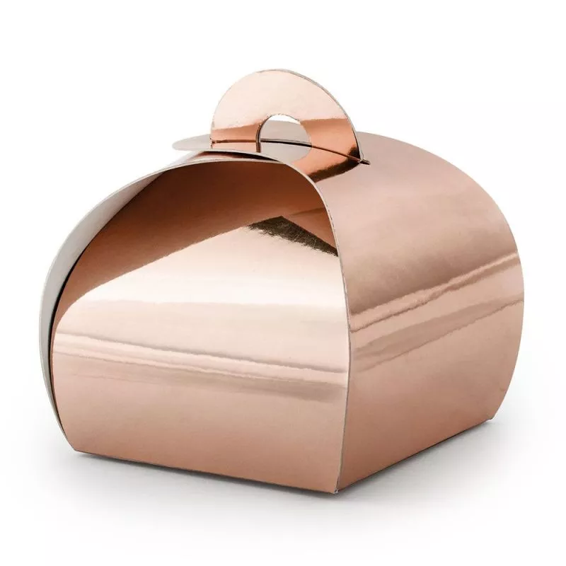 10 Ballotins dragées rose gold