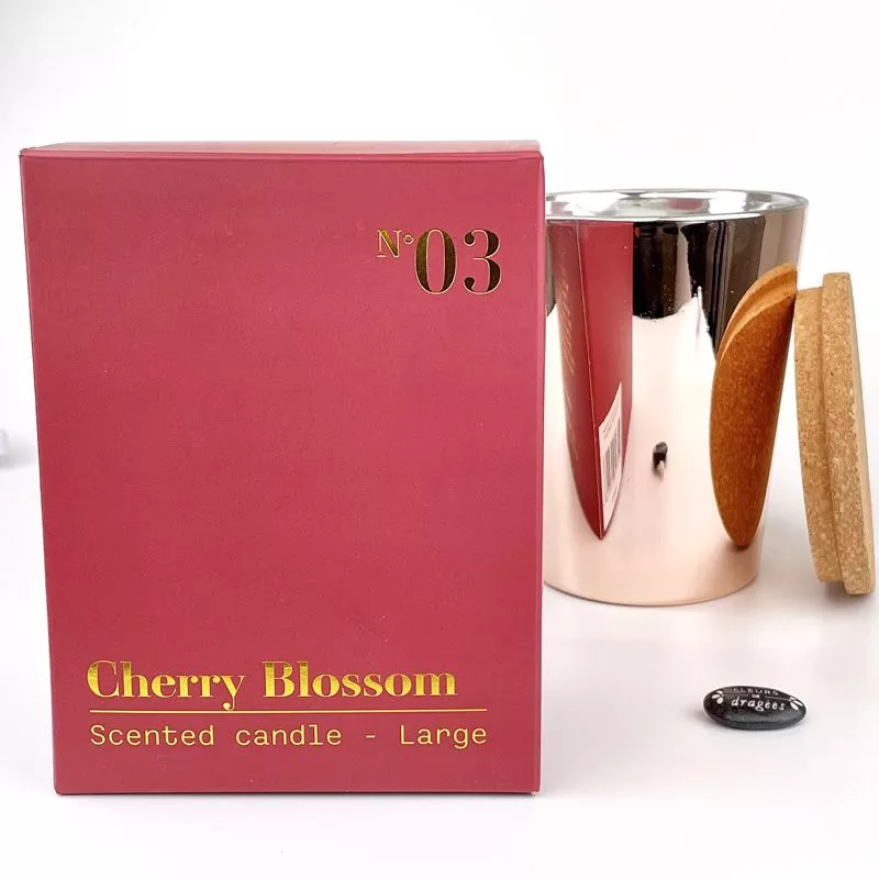 Bougie parfumée personnalisée XL "Private Collection By" 1,5kg- Rose Gold