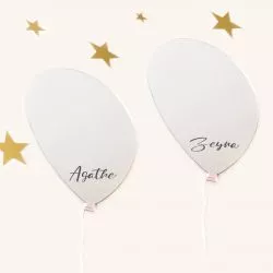 Miroir acrylique forme ballon - Personnalisé