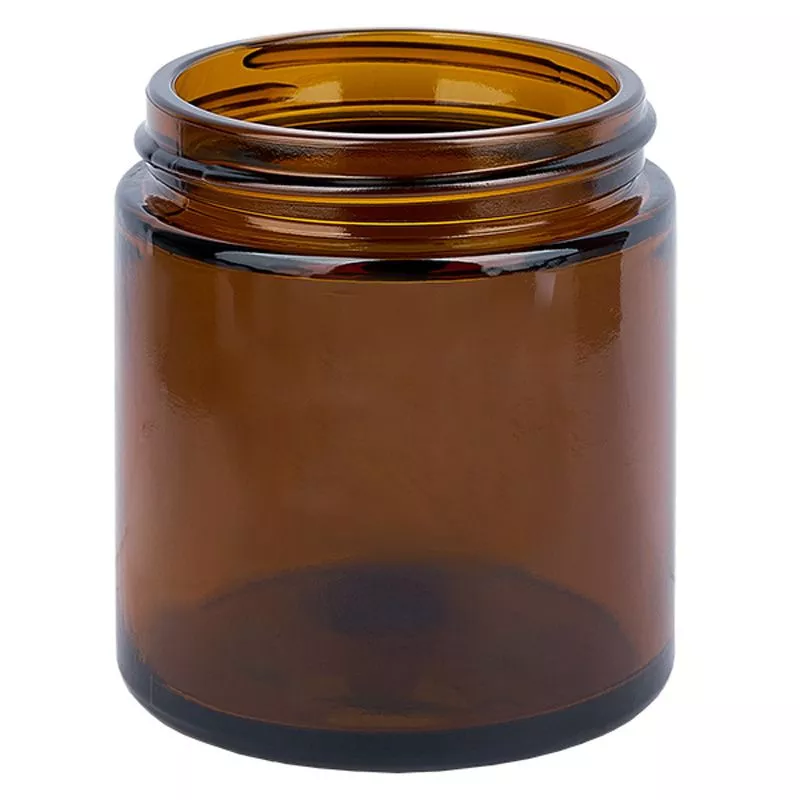 Pot apothicaire verre (12pcs) - Ambre