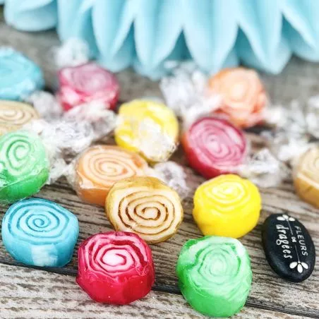 Bonbons Artisanal - Roller Spiral acidulés