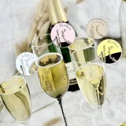 Marque Verre personnalisé Champêtre - Rond